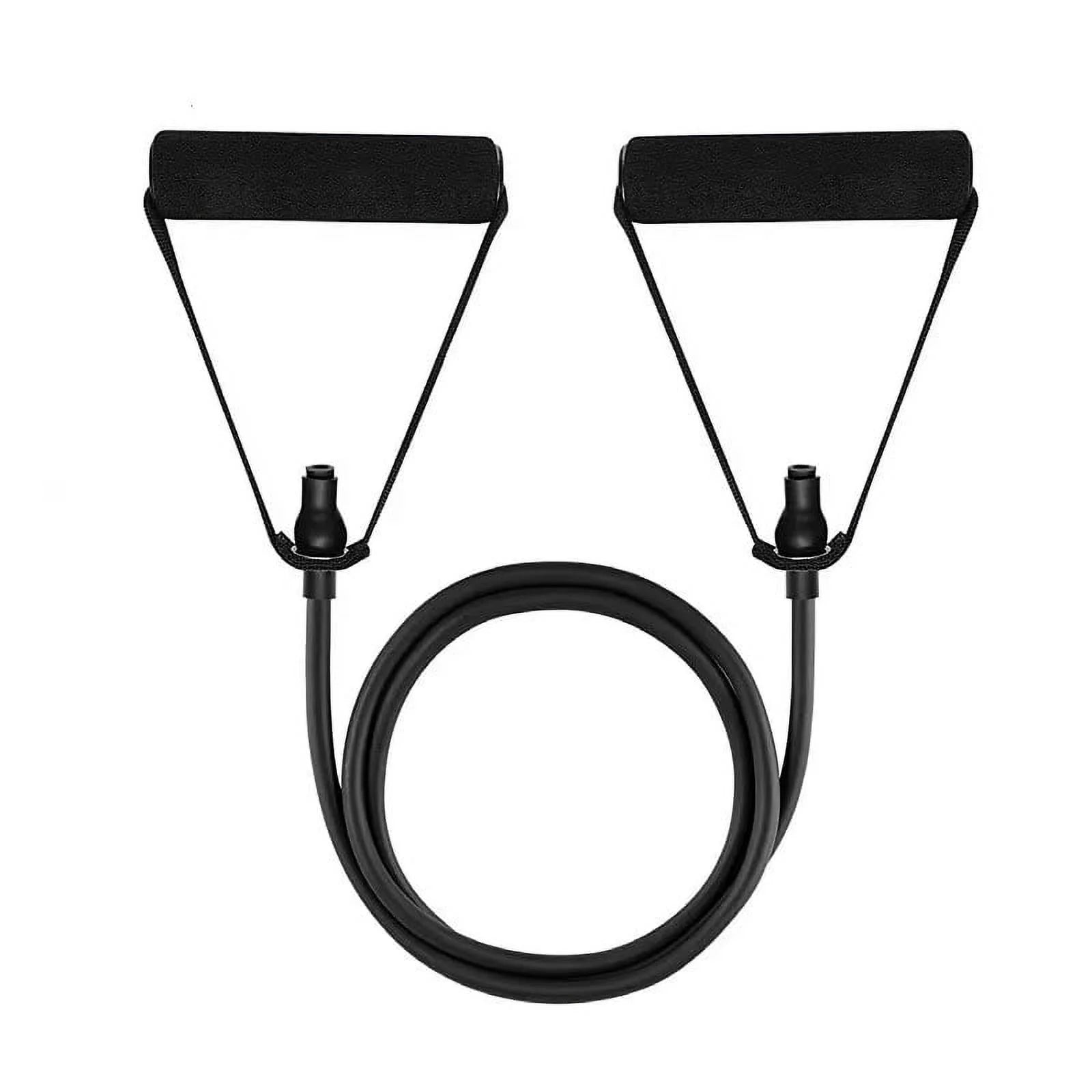 Premium Heavy Resistance Bands with Handles - Durable Black Exercise Bands for Strength Training