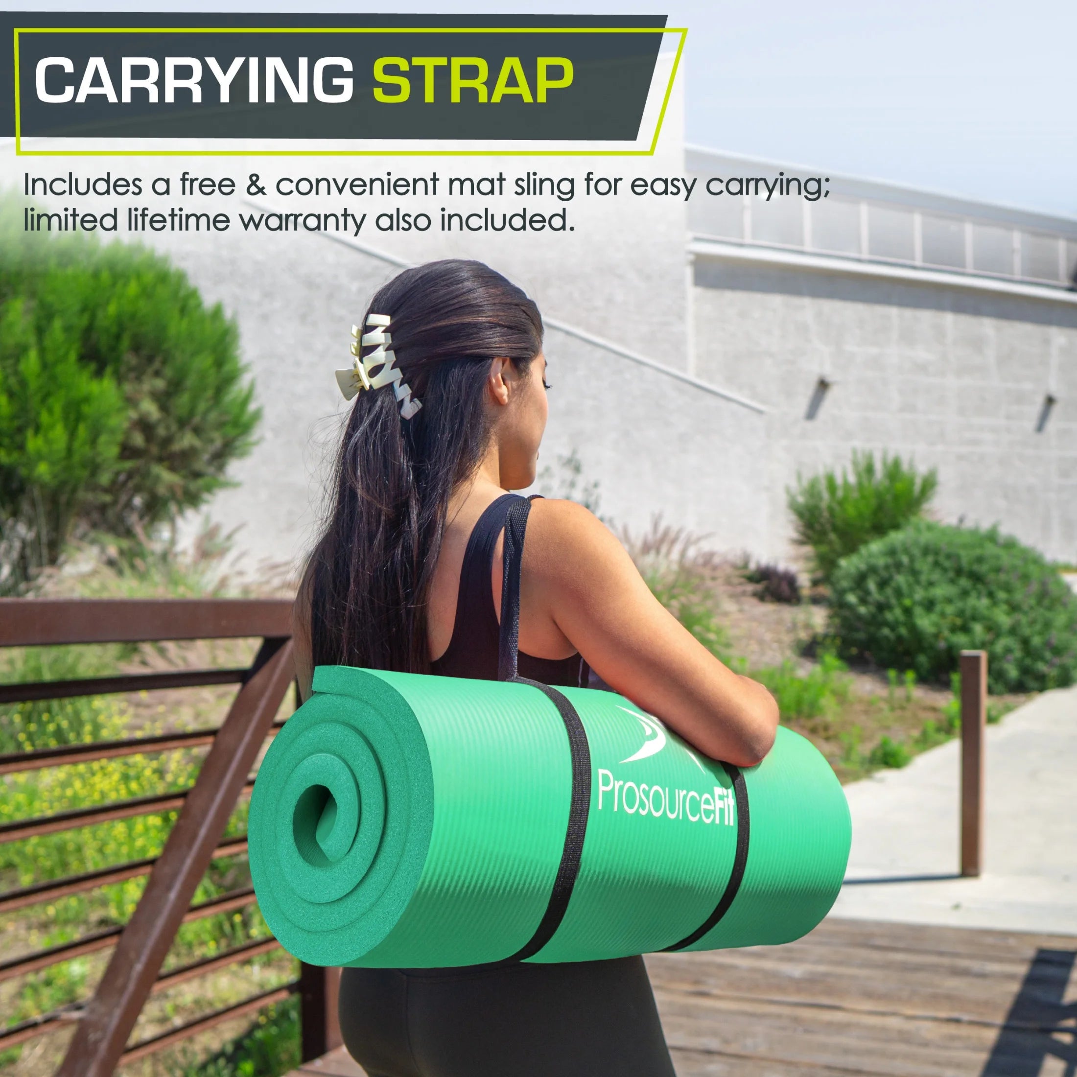 Premium Extra Thick Yoga & Pilates Mat - Choose 1/2-Inch or 1-Inch for Ultimate Comfort and Support