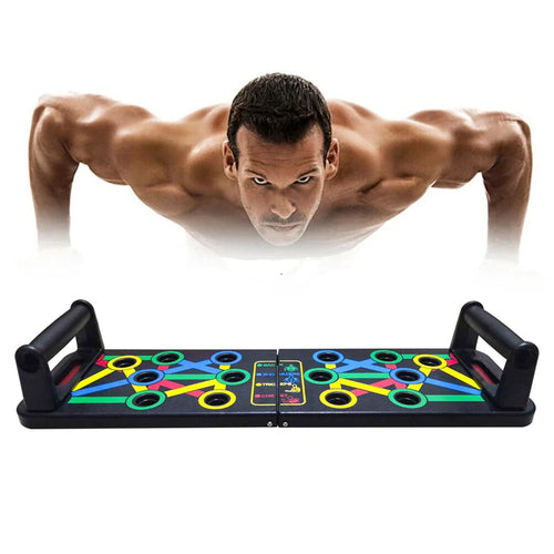 14-in-1 Push-Up Rack Board - Ultimate Workout Equipment for Sculpting ABS and Building Muscle