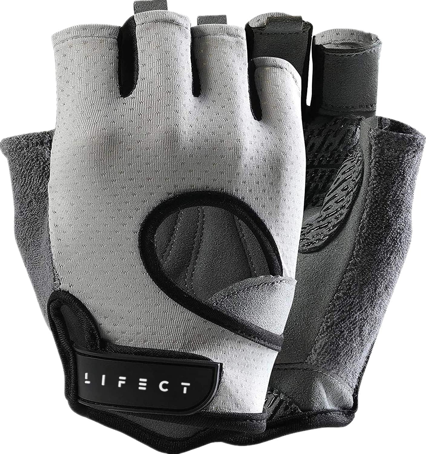 Freedom Workout Gloves - Ultimate Fingerless Knuckle Weight Lifting Gloves for Powerlifting & Gym - Unisex Design for Men & Women