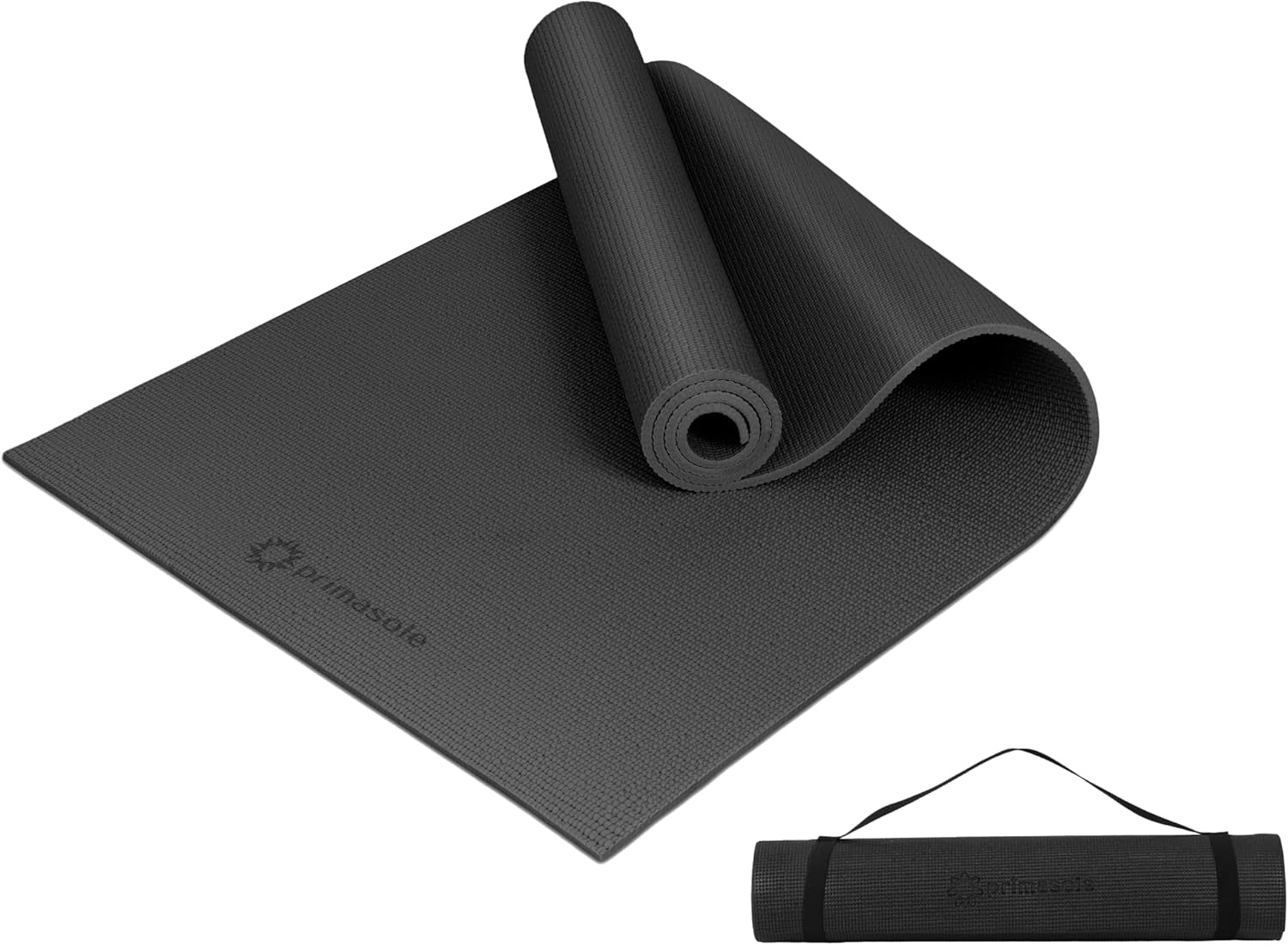 Premium Non-Slip Yoga Mat with Carry Strap - Perfect for Yoga, Pilates, and Home Workouts - Available in 9 Vibrant Colors!