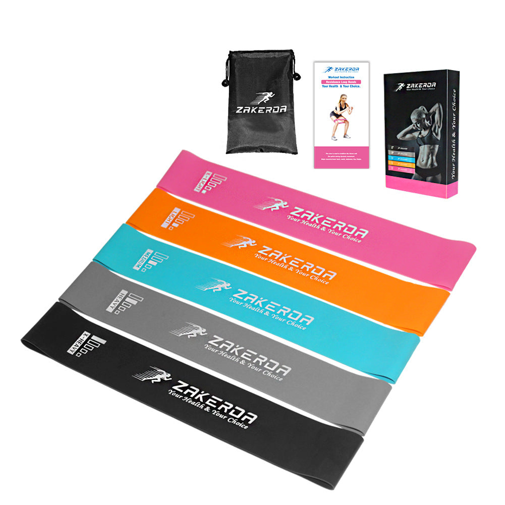 Versatile Yoga Resistance Bands for Indoor & Outdoor Fitness - Durable Elastic Bands for Pilates & Workout Training